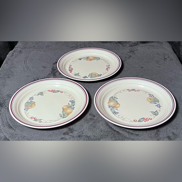 Corelle Dining Vintage Corelle Abundance Luncheon Plates 85 In Set